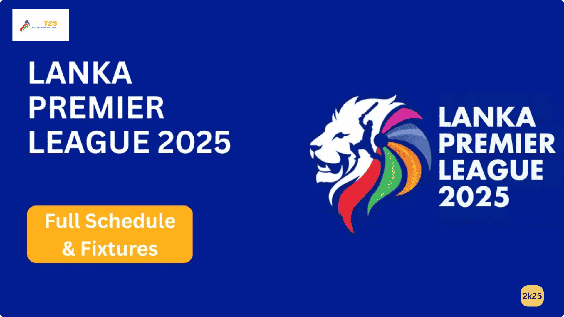 Lanka premier league 2025