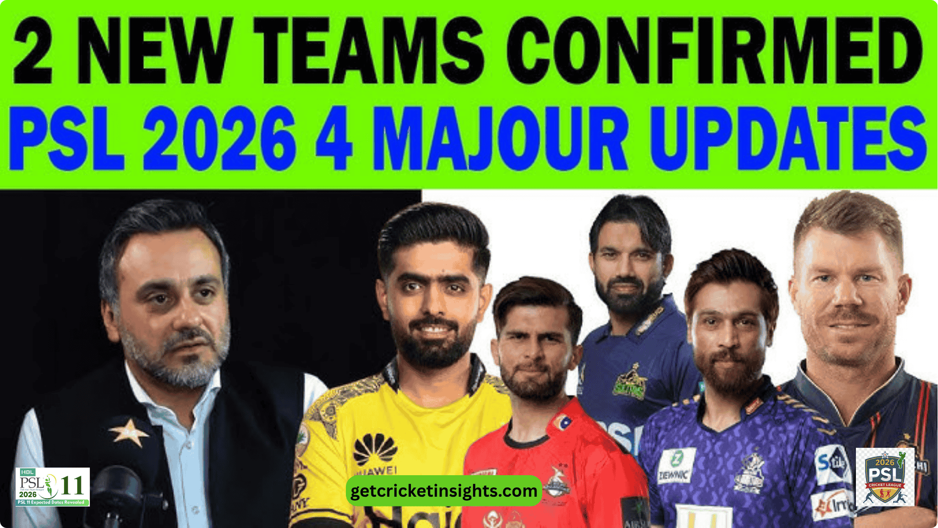PSL 2026 schedule and teams squad