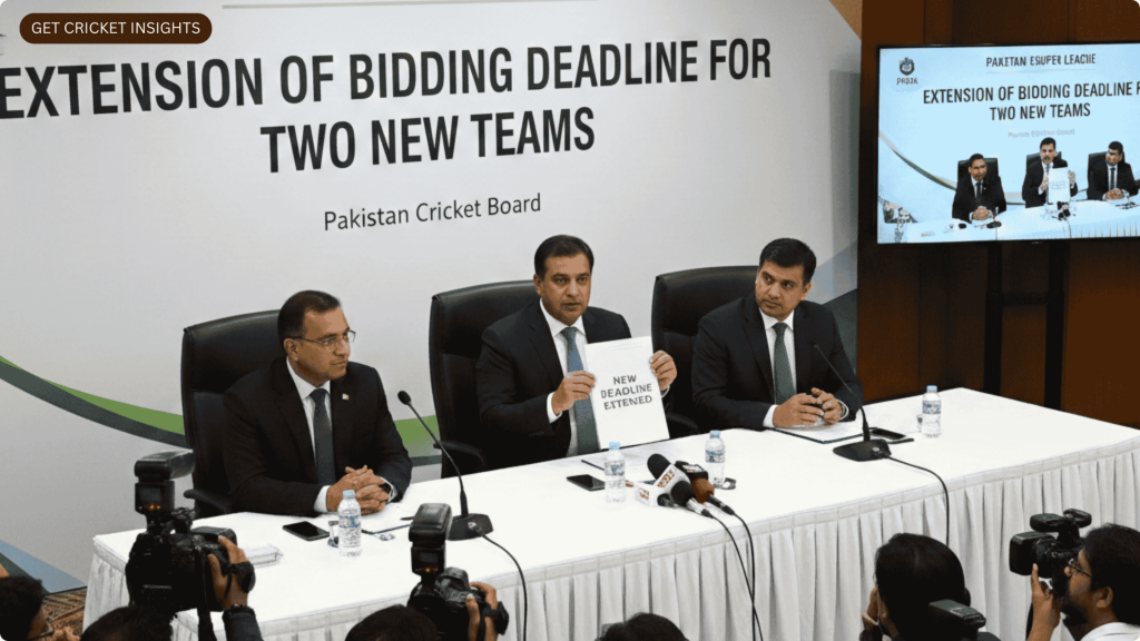 Pakistan Cricket Board Extends Deadline for Two New PSL Teams 