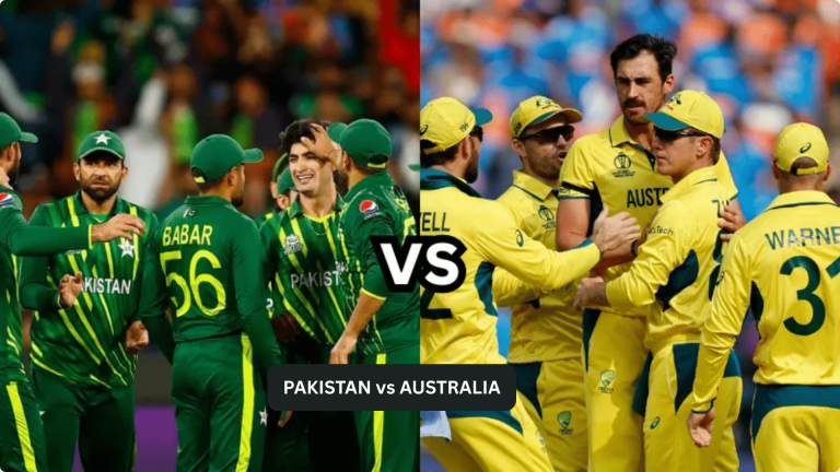 Australian men’s cricket team vs Pakistan national cricket team match scorecard
