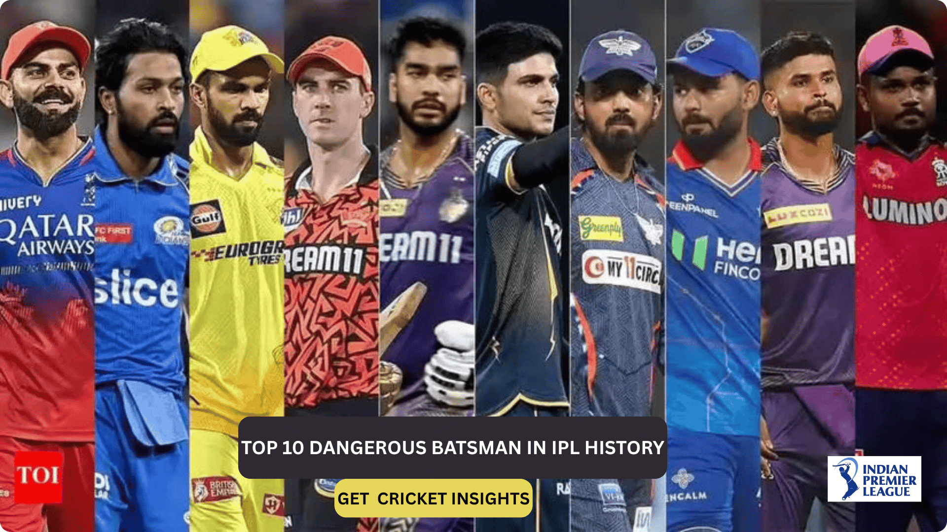 Dangerous Batsman of IPL