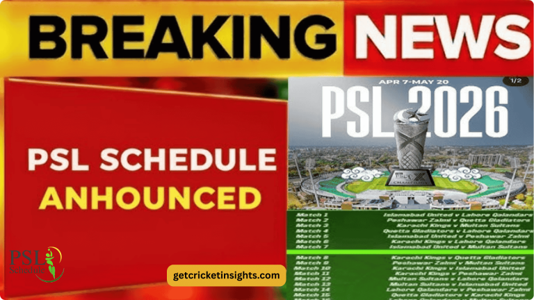 PSL 11 Schedule Revealed for 2026 Season