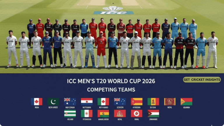 The 20 Teams Competing at ICC Men’s T20 World Cup 2026