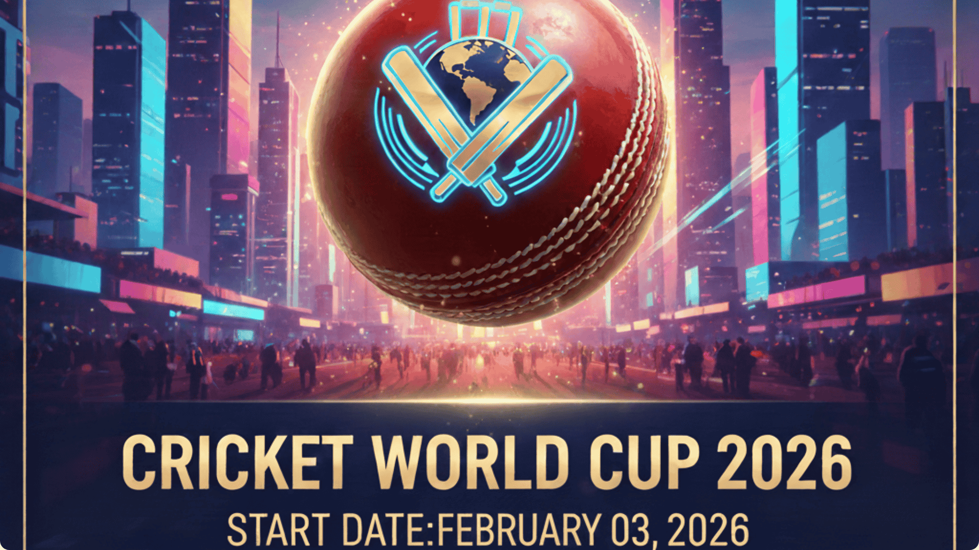 Cricket World Cup 2026 Start Date
