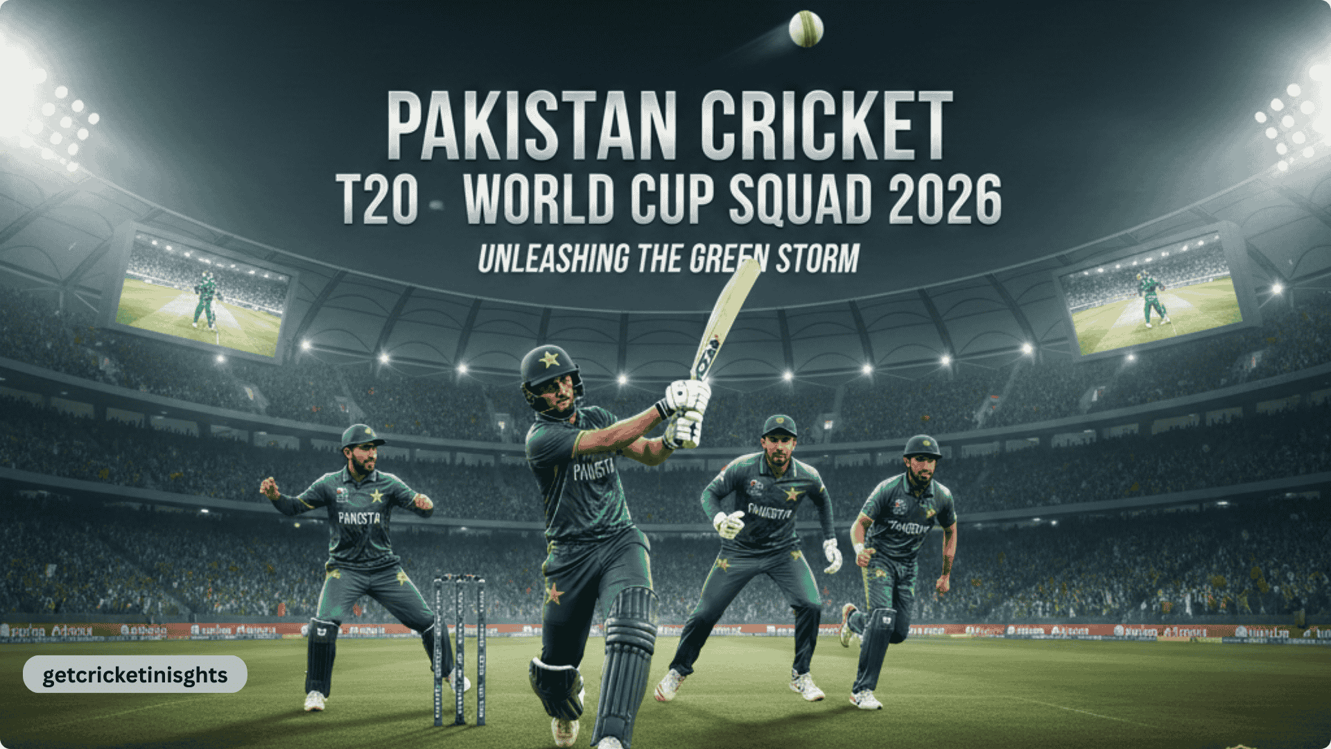 Pakistan Cricket T20 World Cup Squad 2026